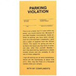 Fake Parking Tickets